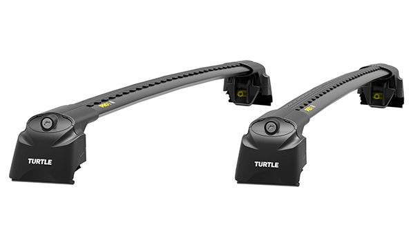 Багажник на интегрированные рейлинги TURTLE AIR-2 (чёрный), уточните наличие размера!