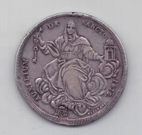 1 скудо 1815 года Редкий год Ватикан