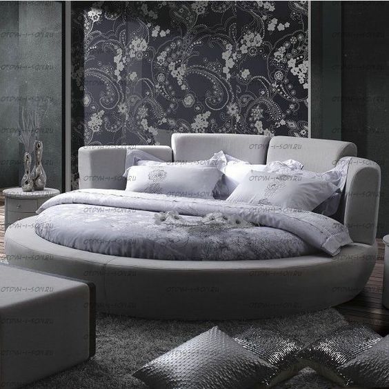 Кровать круглая Амстердам 1068 (б/о)