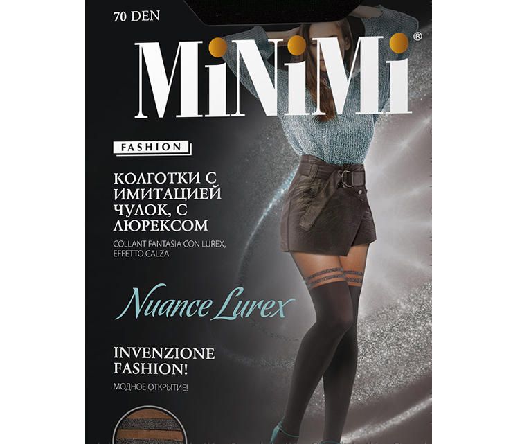 колготки MINIMI Nuance Lurex 70