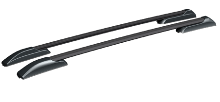 Рейлинги для автомобиля KIA SOUL (2019- ) полимер черный