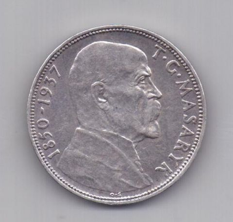 20 крон 1937 года AUNC Чехословакия