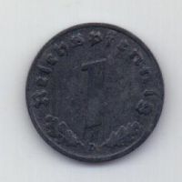 1 пфенниг 1940 года D Германия