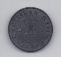 10 пфеннигов 1941 года AUNC Германия