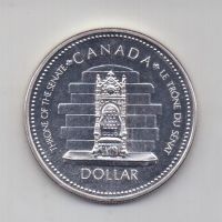1 доллар 1977 года UNC Канада Великобритания