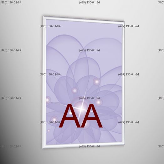 Световая панель Frame LED Framelight Classic (фреймлайт), односторонняя, формат AA, 1000х1500  мм