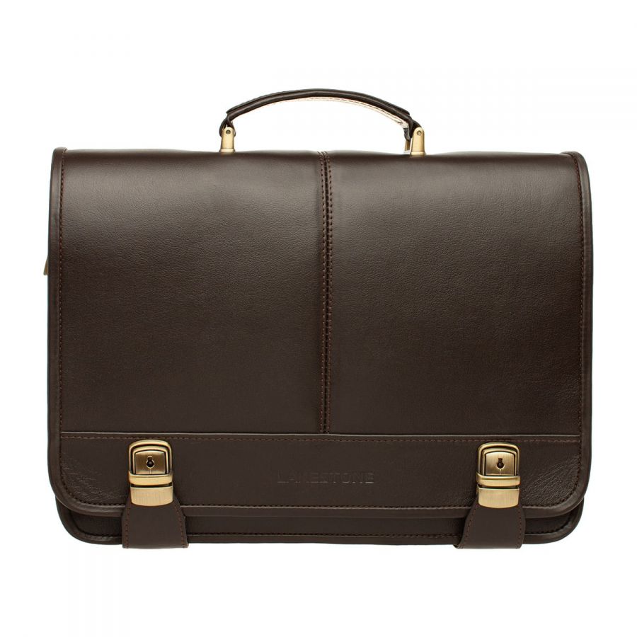 Мужской портфель Lakestone Canford Brown
