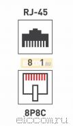 Джек RJ-45 8P8C CAT 5e PROCONNECT