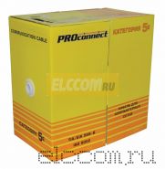 Кабель UTP 4PR 26AWG CAT5e 305м LT PROCONNECT