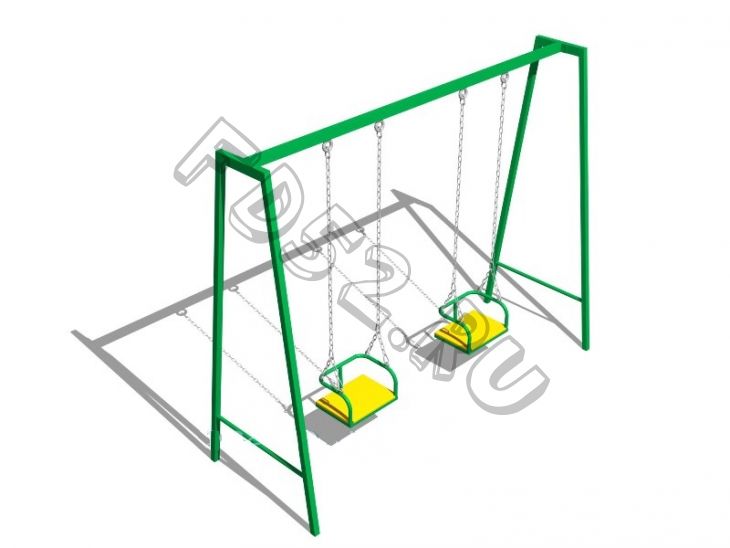 Качели «Двойные» с креслом