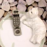 Брошь "Раритетный сотовый телефон" (Danecraft США)