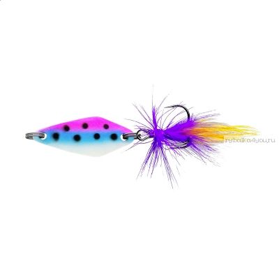 Блесна колеблющаяся Sprut Mihiko Micro Spoon 30мм / 4 гр / цвет: BPNW