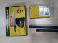 Багажник на крышу Mazda 3 BK/BL 2003-13, sedan/hatchback, Евродеталь, стальные прямоугольные дуги