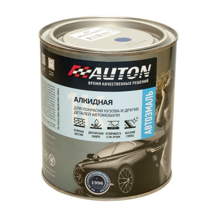 Auton Автоэмаль, название цвета "425 адриатика", в банке, глянцевая, объем 800мл.