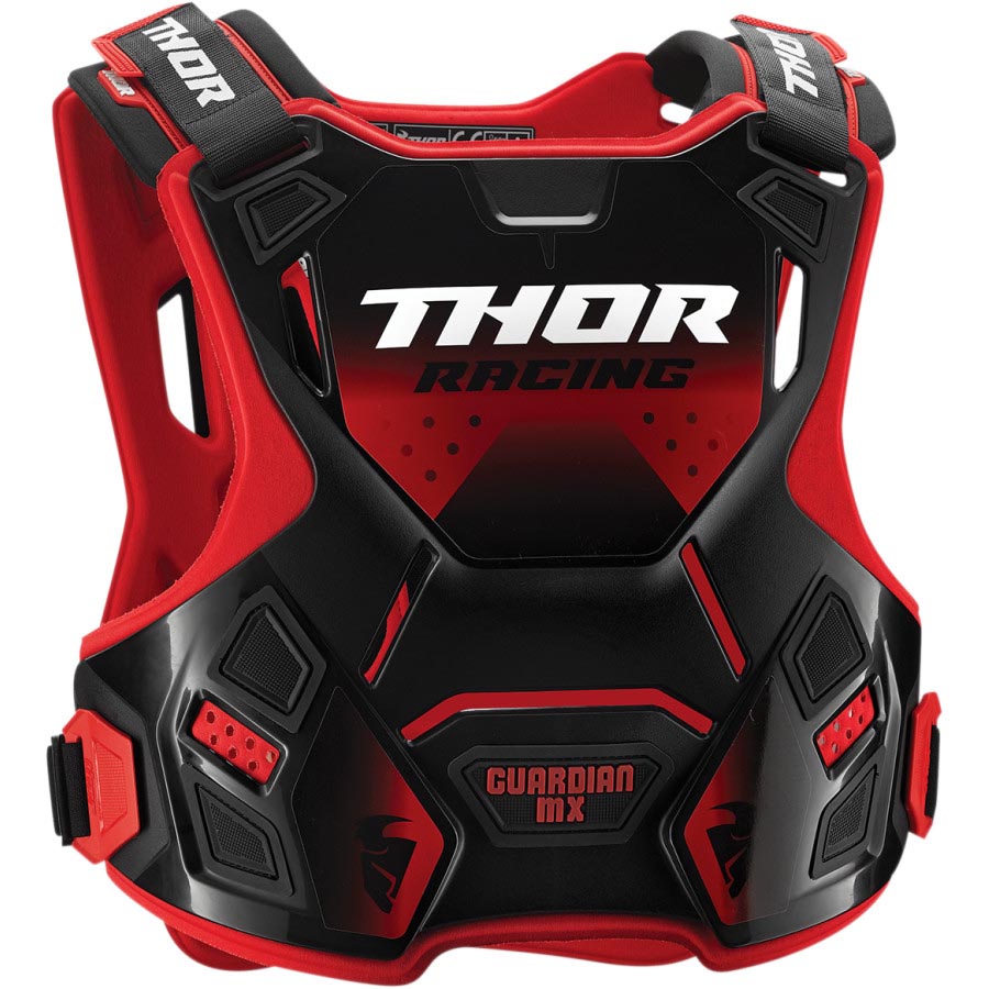 Thor Guardian MX Black/Red защитный жилет, черно-красный
