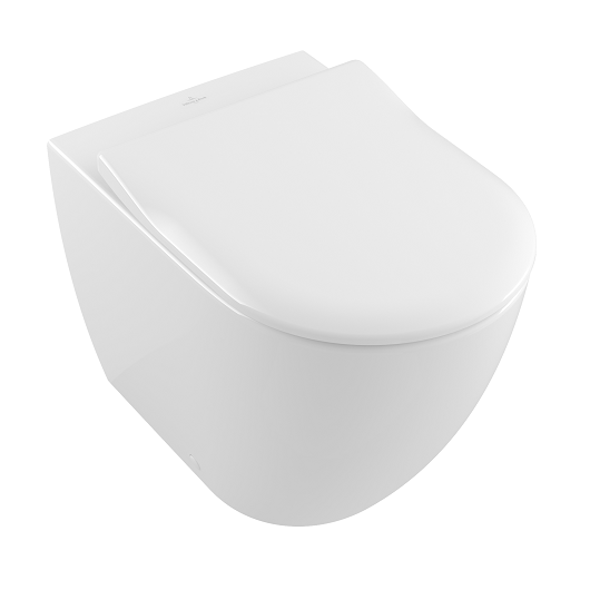 Изображение Унитаз Villeroy&Boch Subway 2.0 напольный пристенный 5602 R001