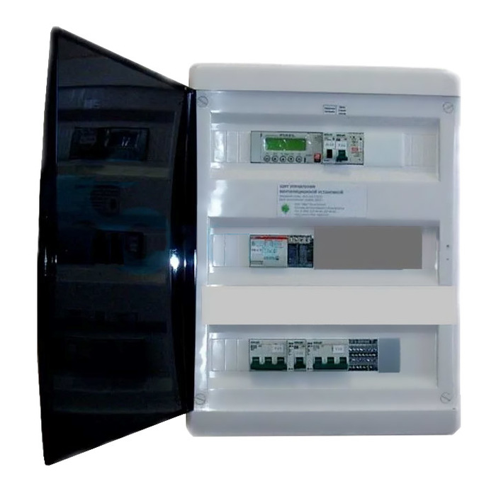 Breezart CP-JL201-PEXT-P220V-BOX2 - в корпусе (металлический щит), питание 220В