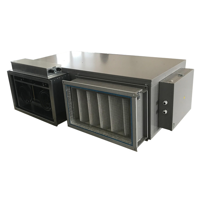 MIRAVENT ПВВУ OK EC – 050 W (с водяным калорифером)