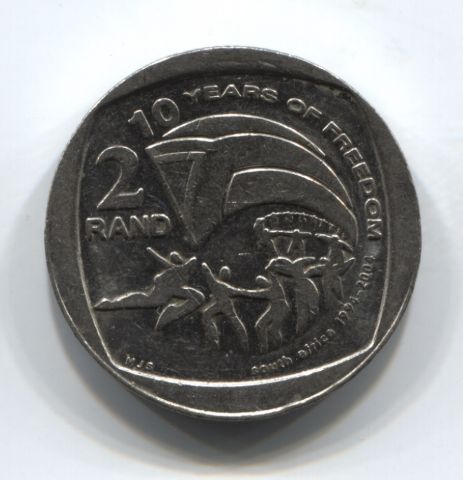 2 ранда 2004 года ЮАР, 10 лет первым всеобщим выборам