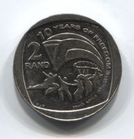 2 ранда 2004 года ЮАР, 10 лет первым всеобщим выборам