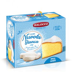 Кулич пасхальный Коломба Нувола Бьянка Balocco Colomba Nuvola Bianca 750 г (Италия)