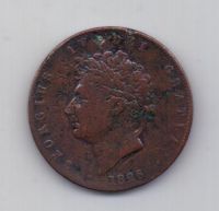 1/2 пенни 1826 года Великобритания