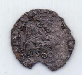 1 грош 1560 года Литва Польша