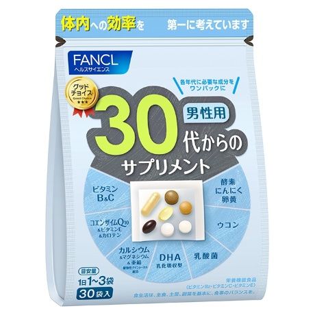 Fancl 30 витамины для мужчин на 30 дней