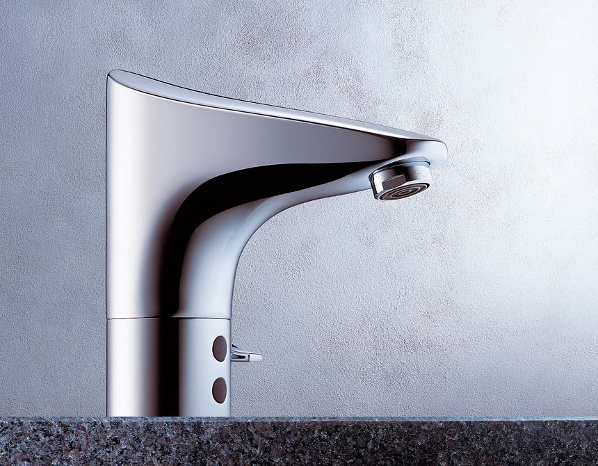 Смеситель Grohe Europlus E сенсорный 36207001 ФОТО