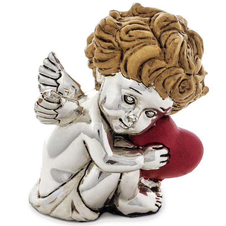 Статуэтка "Златокудрый ангел" (Италия, 10 см)