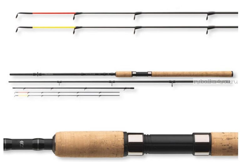 Фидерное удилище Daiwa Black Widow Feeder 3,3м/тест до 100гр