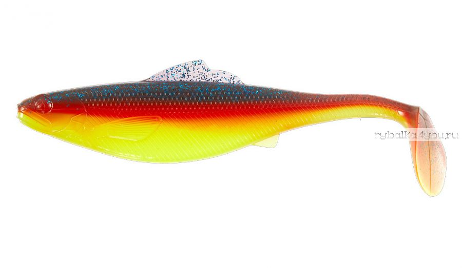 Виброхвосты Lucky John Roach Paddle Tail 3,5" 8,9 см / упаковка 6 шт / цвет: G07