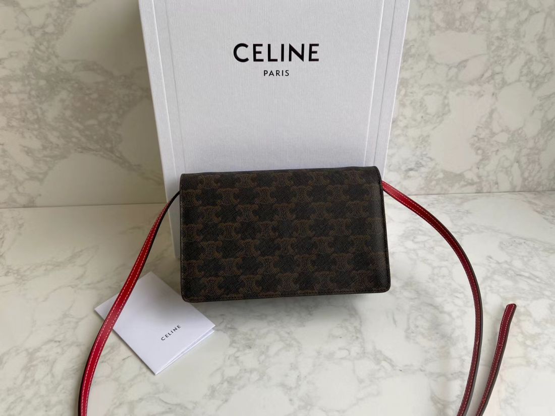 Клатч CELINE TRIOMPHE CANVAS