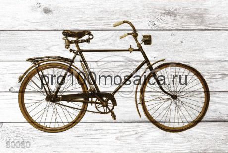 80080 Картина на досках серия ВЕЛОСИПЕДЫ