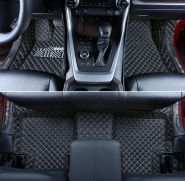 Коврики салона, кожа, 5 вариантов цвета на RAV4 XA50