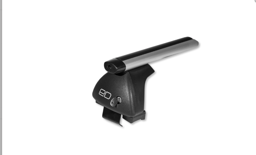 Багажник на крышу "Евродеталь" для  VW Passat  B7 (2012 - 2015) аэро За дверной проем EAD10-025