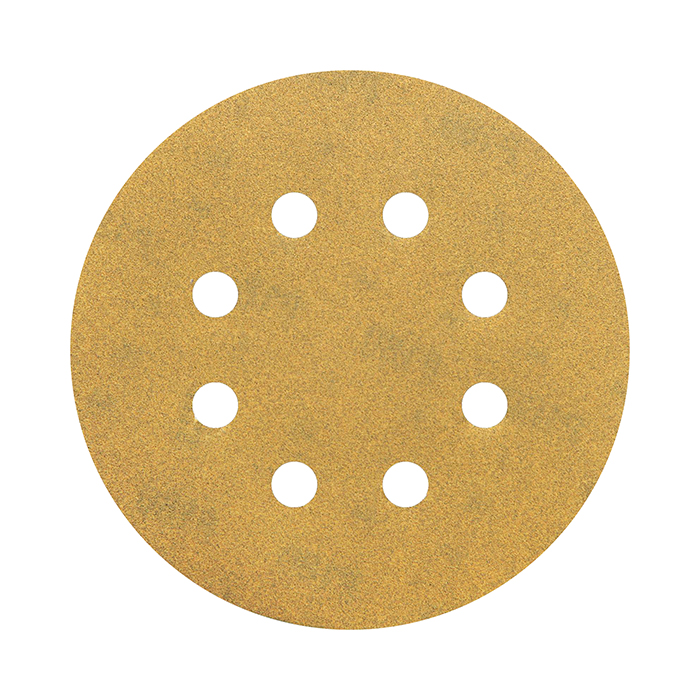 Sia Abrasives siaone 1944 Шлифовальный круг на липучке 125мм., 8 отверстий, P180, в упаковке 50шт.