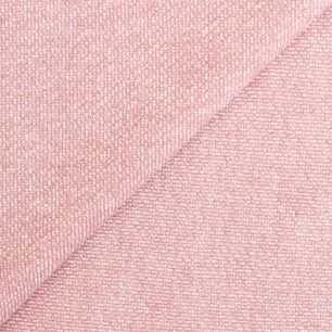 Лоскут трикотажной ткани футер с люрексом Розовый 50х37