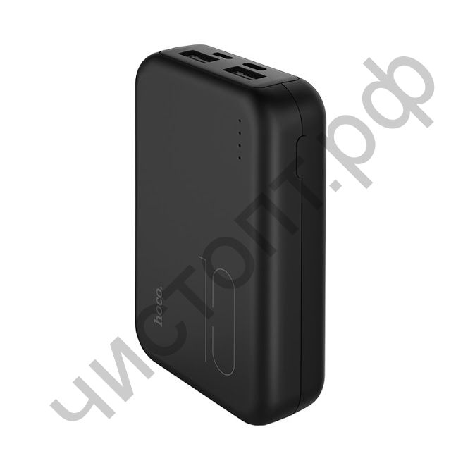 Моб. заряд. устрой. HOCO J38 10000mAh 2.0A 1USB/Type-C черный