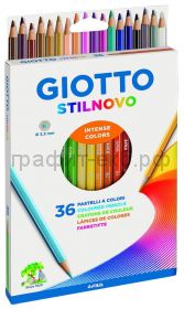 Карандаши цв.36цв.GIOTTO Stilnovo 256700