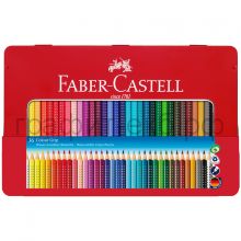 Карандаши цв.36цв.Faber-Castell Grip акварельный эффект металл.коробка 112435