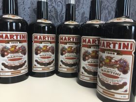 #НЕНОВЫЙ Размножающиеся бутылки мартини. Multiplying Bottles (10 бутылок).