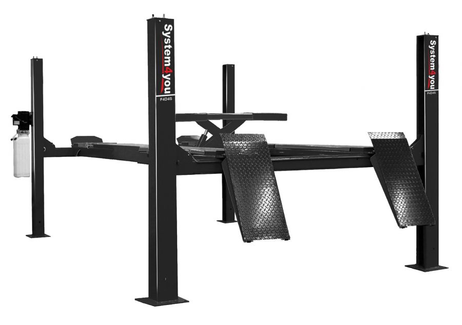 Подъемник четырехстоечный  System4you F4D4S-2