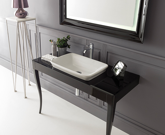 Раковина Globo Genesis встраиваемая RE060 60 х 41 схема 2