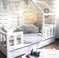 Кровать-домик Sidney №5, любые размеры и цвета