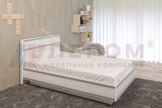 Карина Кровать КР-1001 (1,2х2,0) с П/Мех. и жестким изголовьем