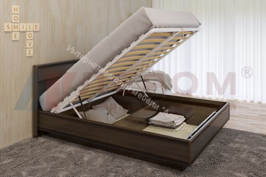 Карина Кровать КР-1004 (1,8х2,0) с П/Мех. и жестким изголовьем