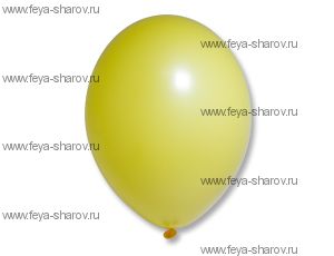 Шар 14"(34см) Belbal Bright Yellow 117