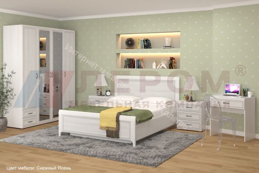 Карина Кровать КР-1024 (1,8х2,0) с П /мех. и жестким высоким изголовьем