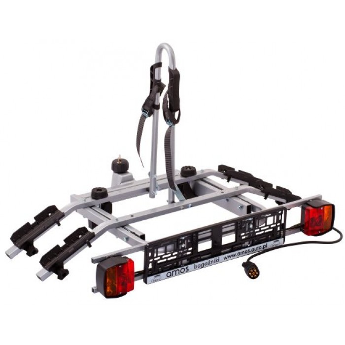 Велоплатформа на фаркоп Amos TYTAN 2 Plus (для 2х велосипедов)